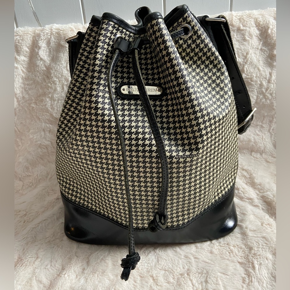 Vintage Ralph Lauren Bucket Handbag
